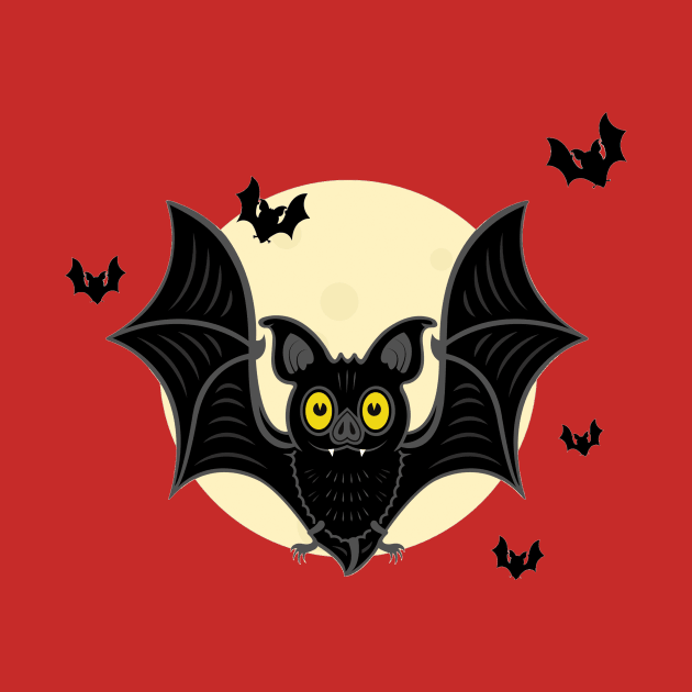 Bat Halloween by MeksFashion