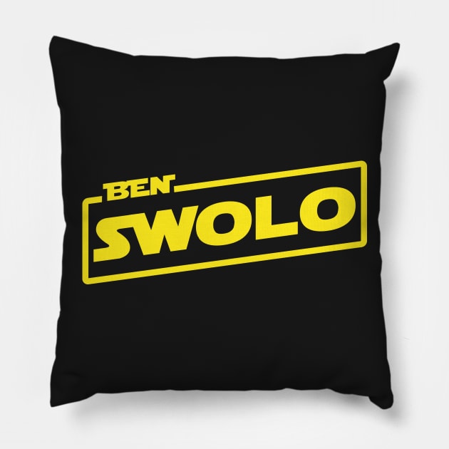 Ben Swolo Pillow by SallySparrow