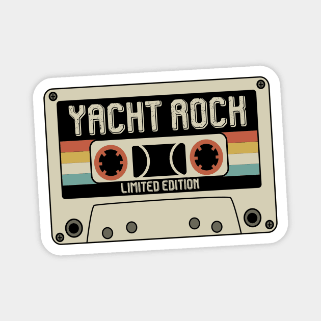 Yacht Rock - Limited Edition - Vintage Style Magnet by Debbie Art