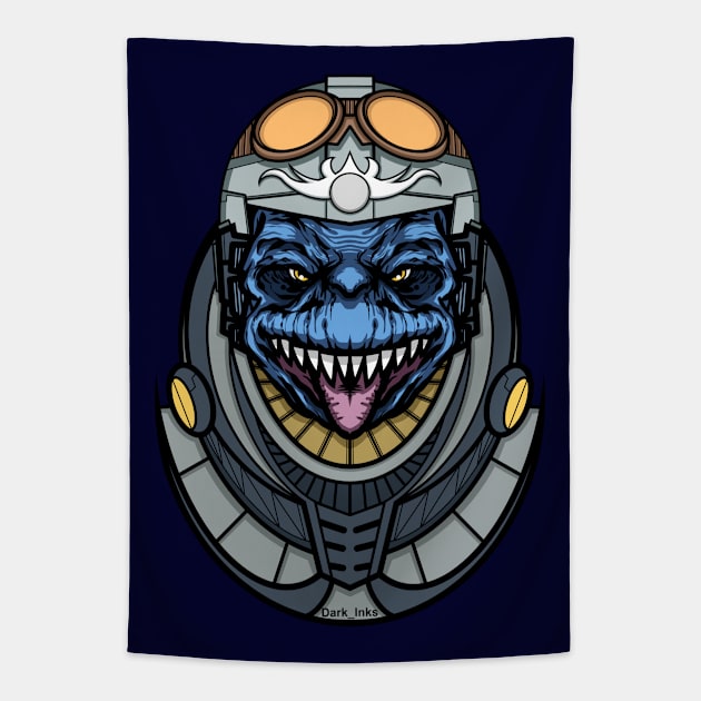 Outer Spacer Tapestry by Dark_Inks