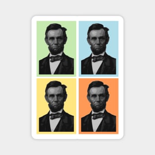 4 Score Abraham Lincoln - American History Magnet