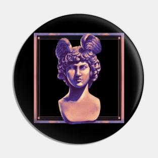 Antinous as God Hermes Pin