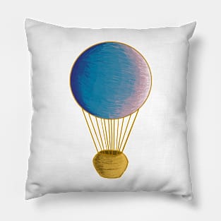 Hot Air Balloon, or Lee Scoresby:Aeronaut Pillow