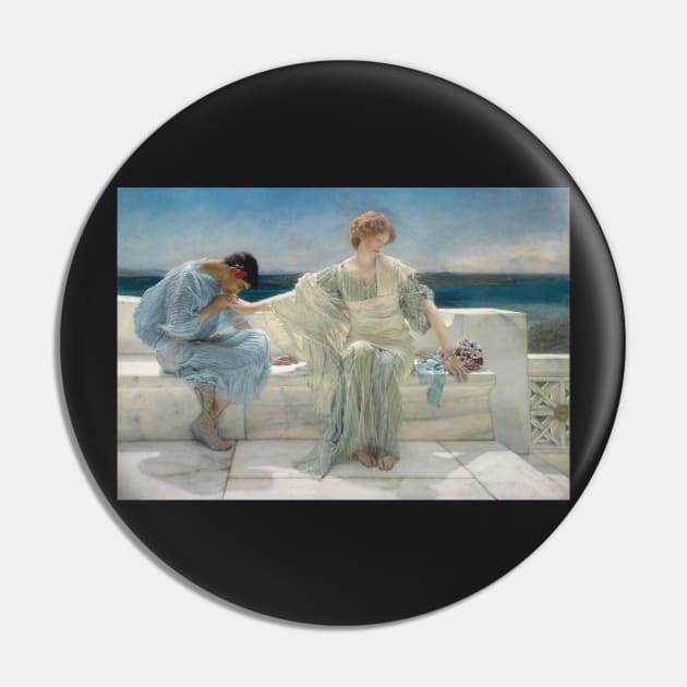 Lawrence Alma-Tadema - Ask Me No More Pin by faewildlingart