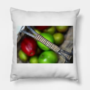 A basketful of apples Pillow