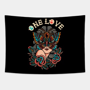 ONE LOVE Tapestry