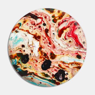 Abstract marble texture fluid art design Pin