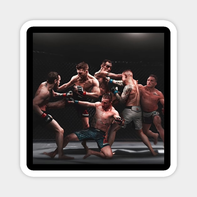 UFC Champions In A Frame Magnet by Fit-Flex