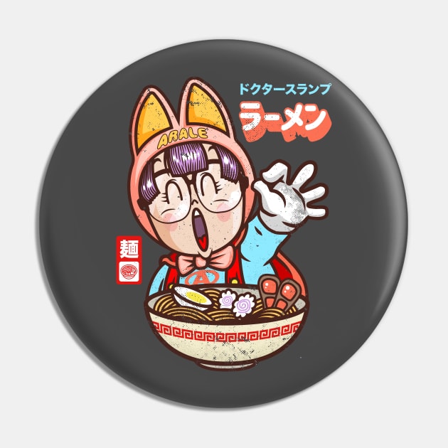 Arale Ramen Pin by redwane