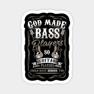 Bass Players Magnet