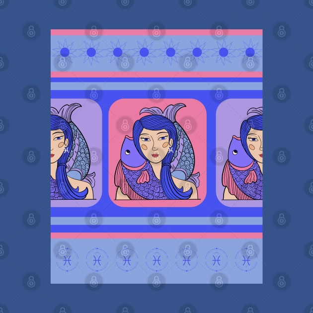 Pisces Horoscope Pattern by i am Cuta