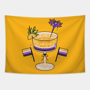 Nonbinary Drink Tapestry