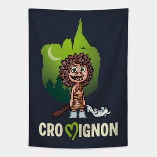 cromignon - french wordplay Tapestry