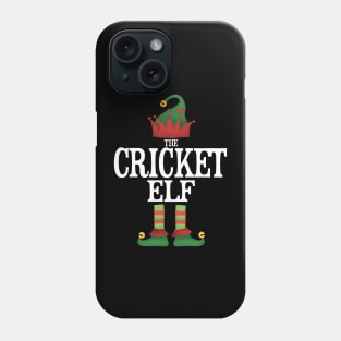 Cricket Elf Matching Family Group Christmas Party Pajamas Phone Case