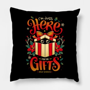 Sneaky Christmas Thief - Cute Holidays Present Pillow