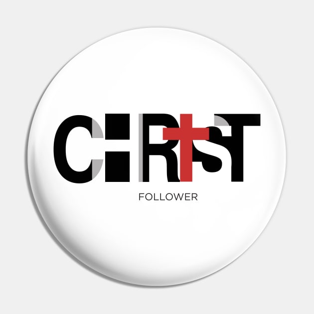 Christ Follower Pin by Proxy Radio Merch