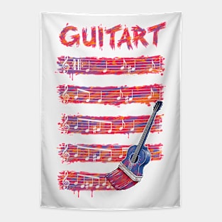 GuitArt Guitar Art Tapestry