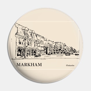 Markham - Ontario Pin