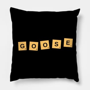 GOOSE Scrabble Points Pillow