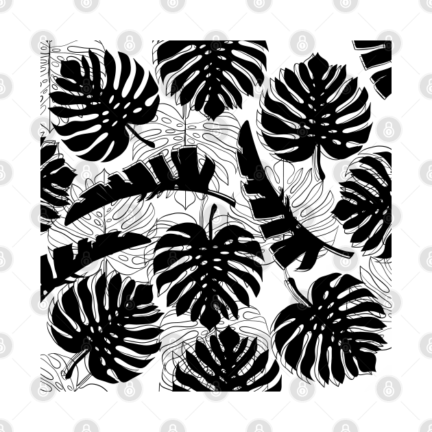 TROPICAL PALMS by MAYRAREINART