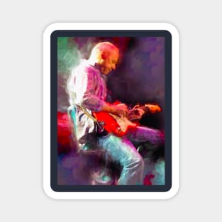 Mark Knopfler Virtuoso Guitarist Magnet