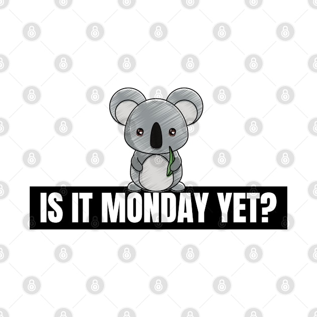 Is It Monday Yet, funny meme by Just Simple and Awesome