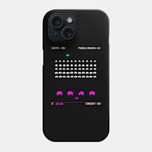 CAT INVADERS Phone Case