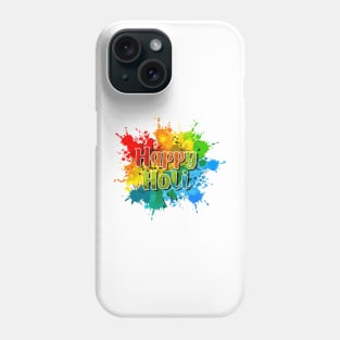 Happy Holi Celebration India Hindu Matching Men Women Kids Phone Case