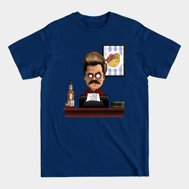 Discover Swanson's Office - Ron Swanson - T-Shirt