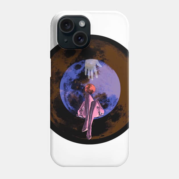 Touched By The Moon Phone Case by DevanGill