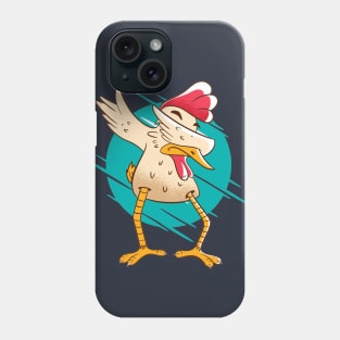 Dabbing Chicken - Funny Cute Animals Phone Case