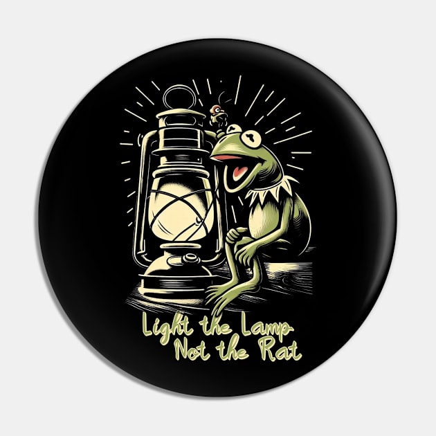 Light The Lamp Not The Rat Pin by Trendsdk