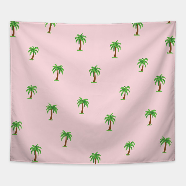 Pink Palm Tree Print