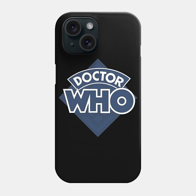 Doctor Who Classic logo Phone Case by PhotoPunk