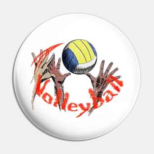 Volleyball Pin