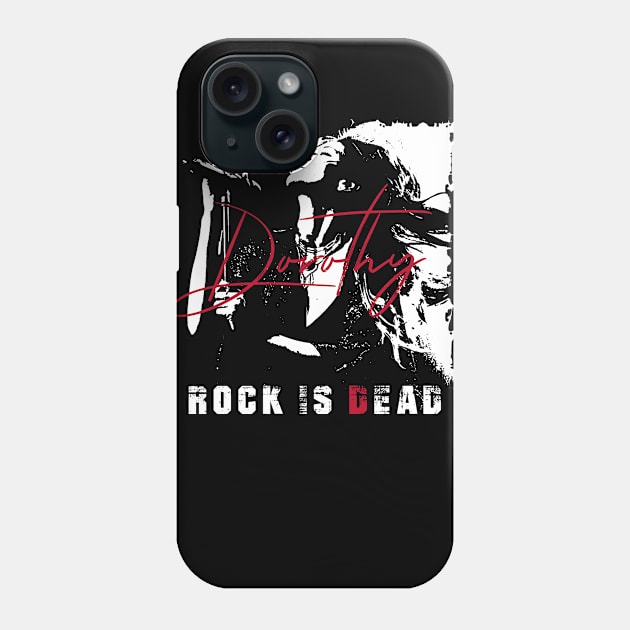 ROCK IS DEAD Phone Case by YourLuckyTee