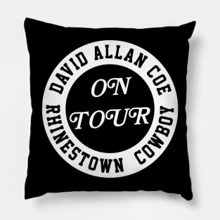 David Allan Coe / Rhinestone Cowboy - Original Fan Artwork Pillow