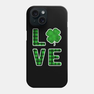 St. Patricks Day Love for a Festive Fan Phone Case