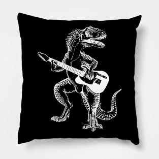 SEEMBO Dinosaur Playing Guitar Musician Guitarist Music Band Pillow