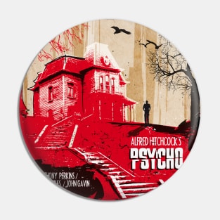 Psycho art movie inspired Pin