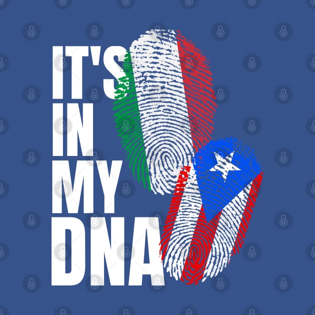 Italian Plus Puerto Rican Mix DNA Heritage by Just Rep It!!