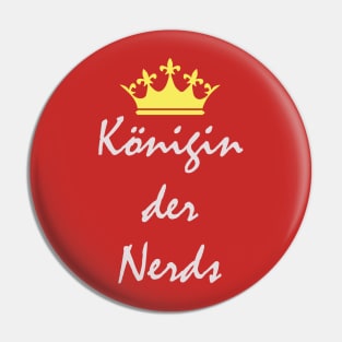 Königin der Nerds Pin