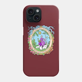 God Loves All His Sheep - The Shepherdess Phone Case