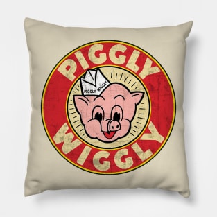 piggly wiggly Pillow