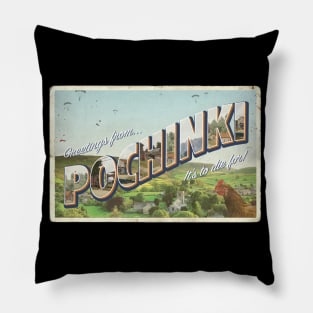 Greetings from Pochinki Pillow