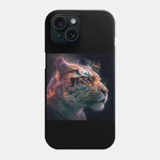 Tiger in Space with unique Design Phone Case