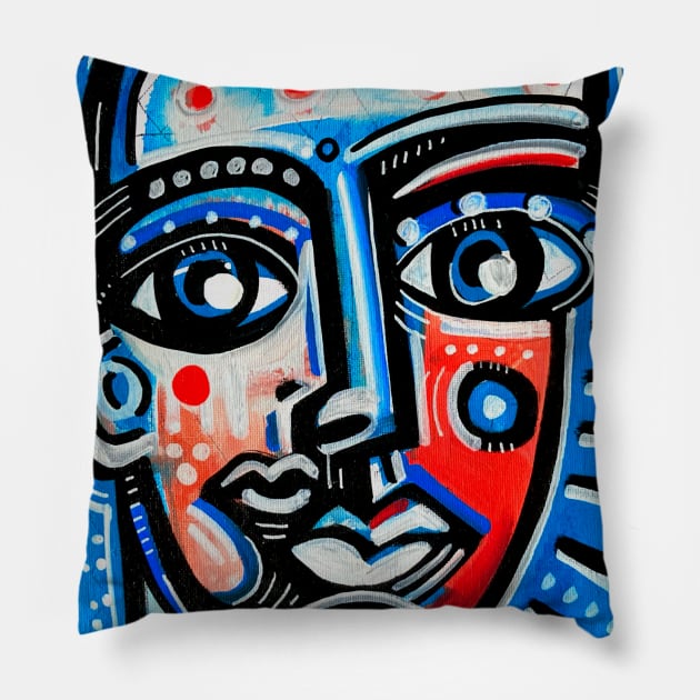Artface Pillow by Daria Kusto