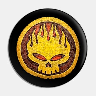 Vintage Rock The Skull Fire Pin