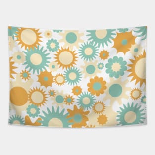 Groovy Flower Power Tapestry