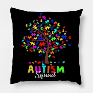 Astism Squad Gift For Autism Awareness Pillow